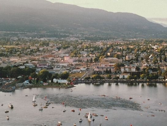 Start of the Ironman Race
