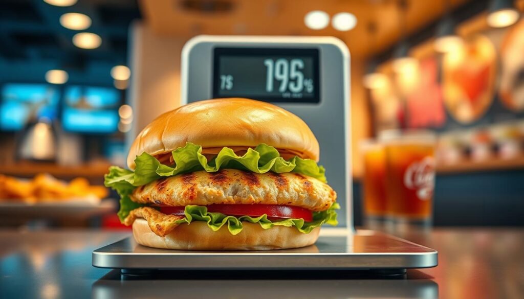 Chick-fil-A grilled chicken sandwich calories