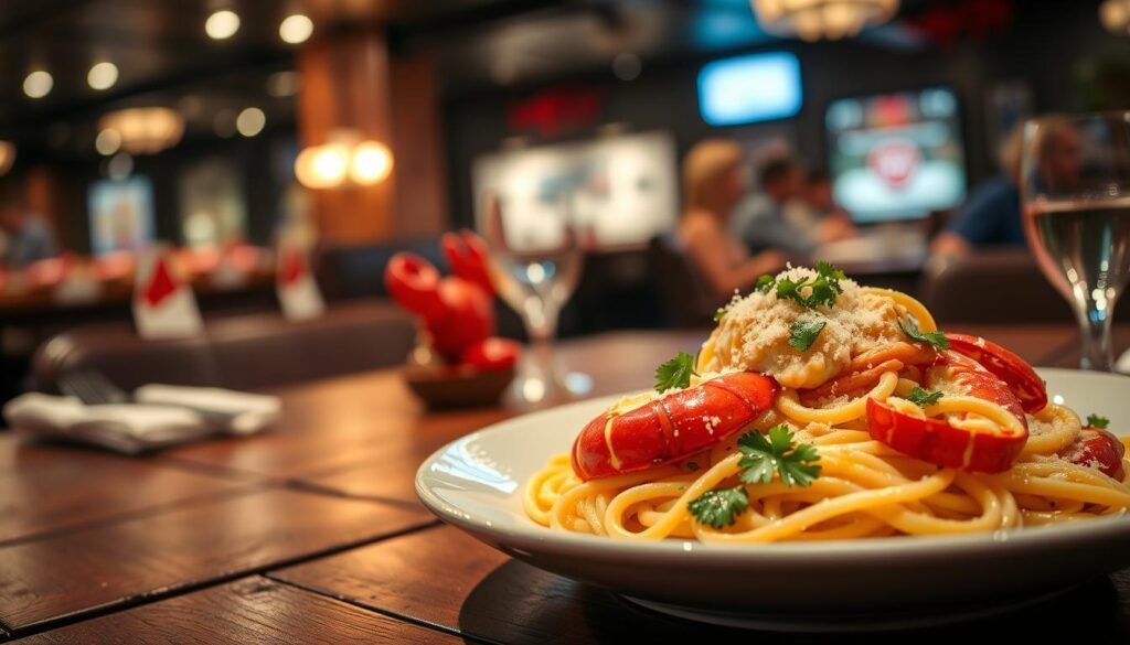 Lobster linguini Red Lobster