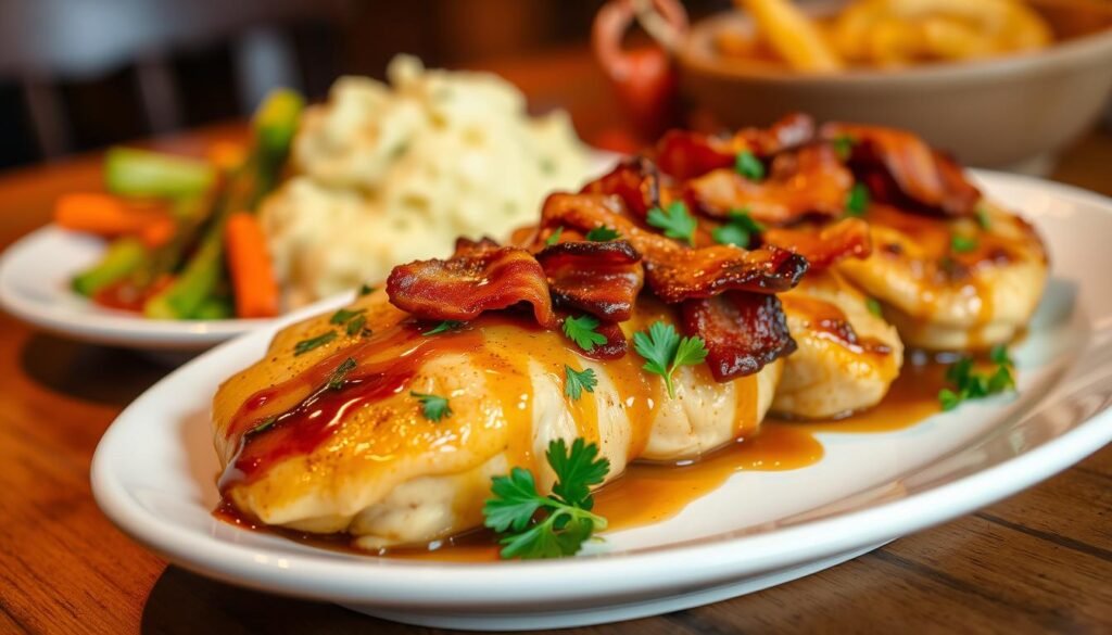 Red Lobster maple bacon chicken
