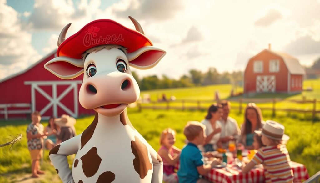 chick fil a cow
