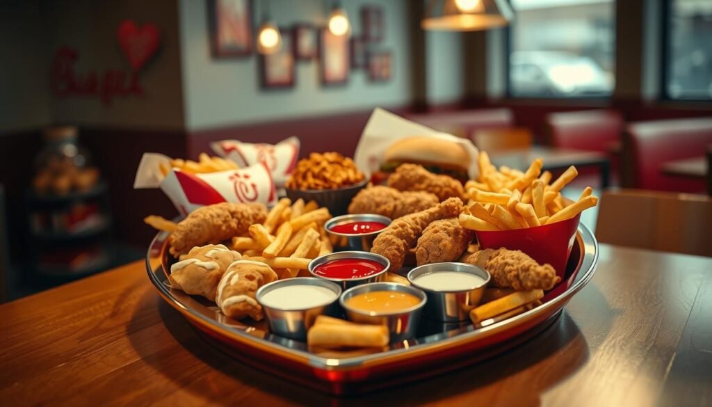 chick fil a heart tray