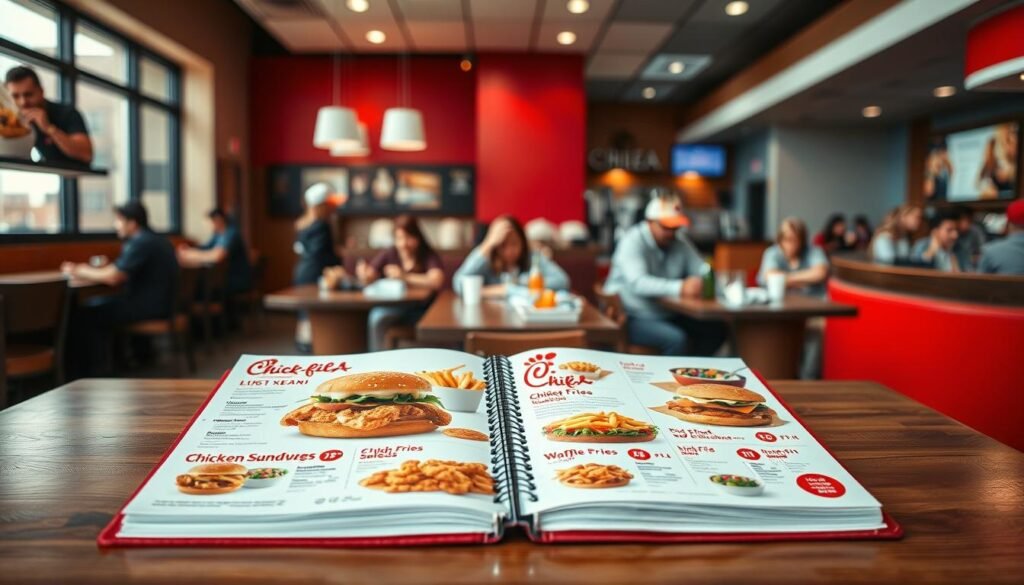 chick fil a menu