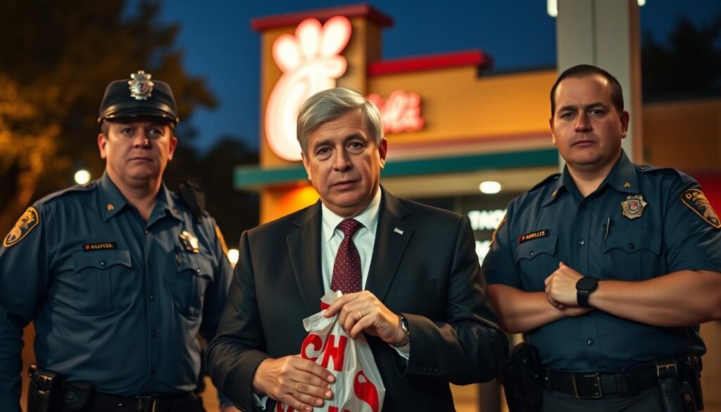 chick fil a owner arrested