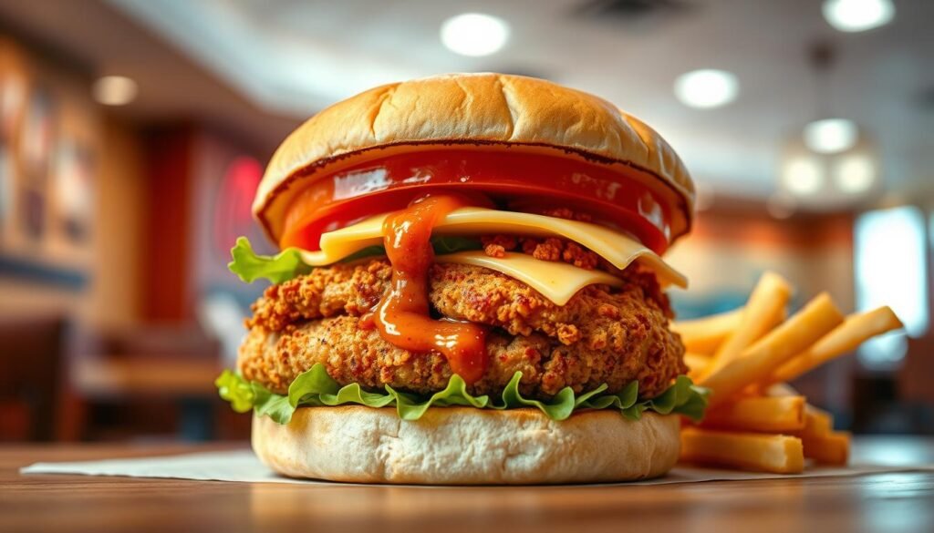 chick-fil-a spicy deluxe sandwich