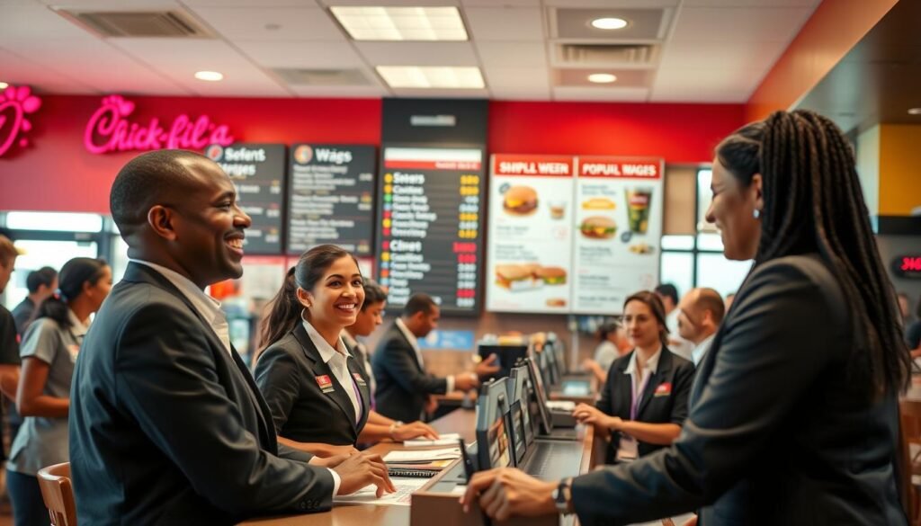 how much do chick fil a workers make