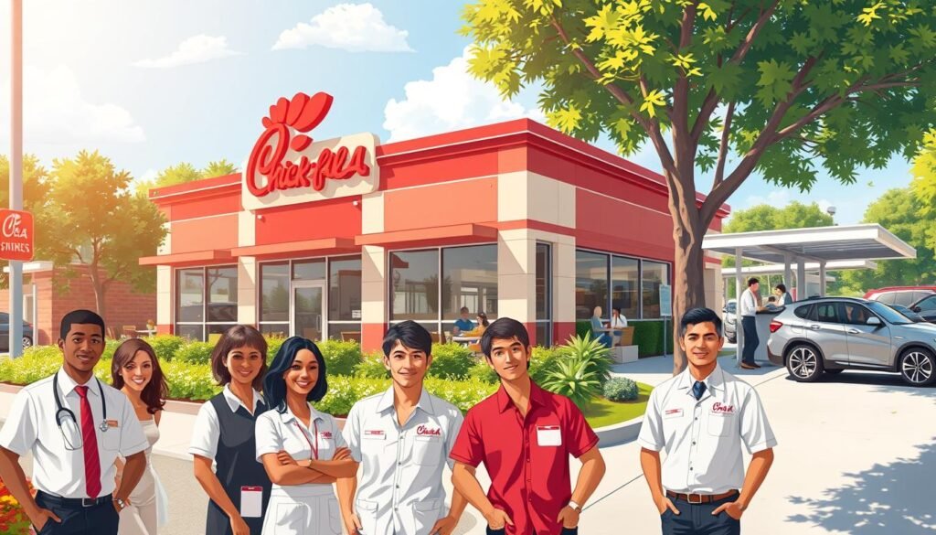 how much does chick fil a pay an hour