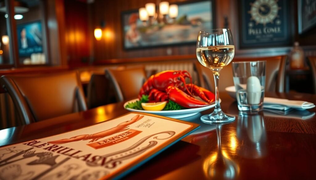 red lobster menu