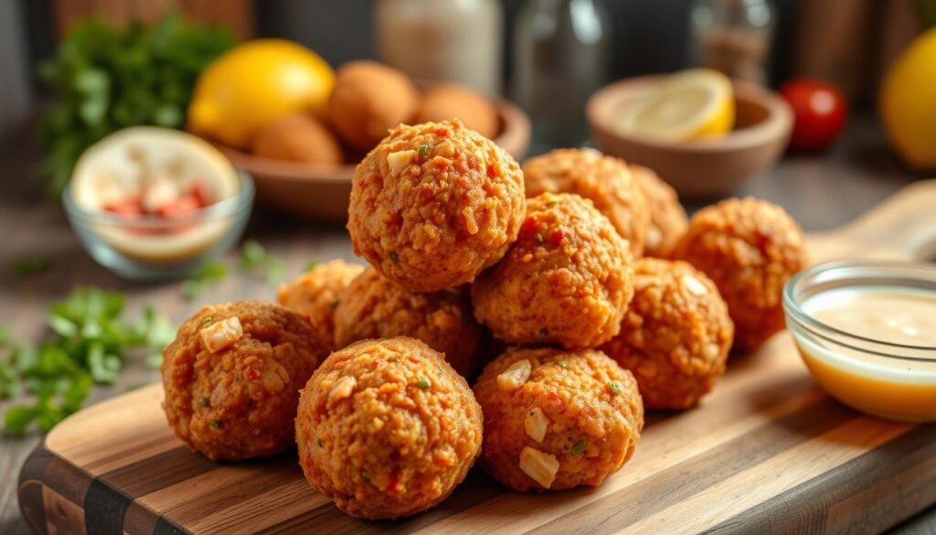 red lobster sausage balls