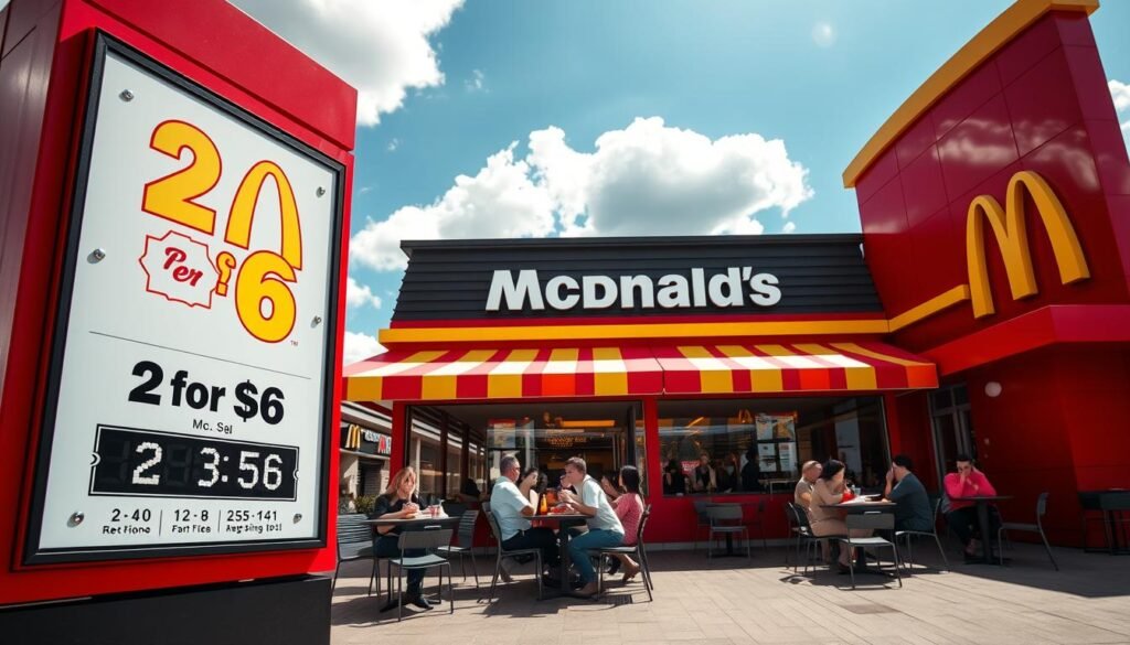 McDonald's 2 for $6 end date
