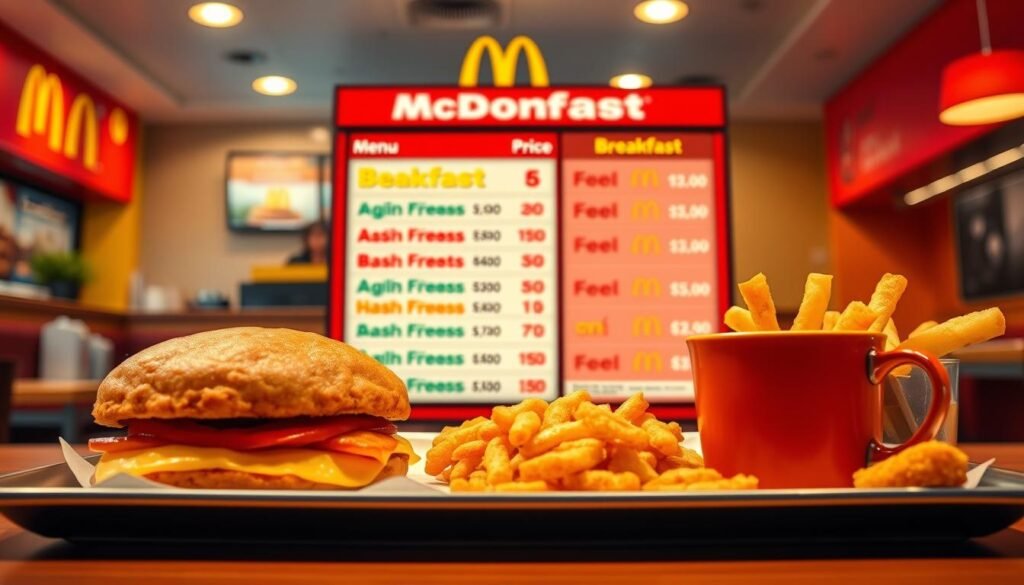 McDonald's breakfast prices