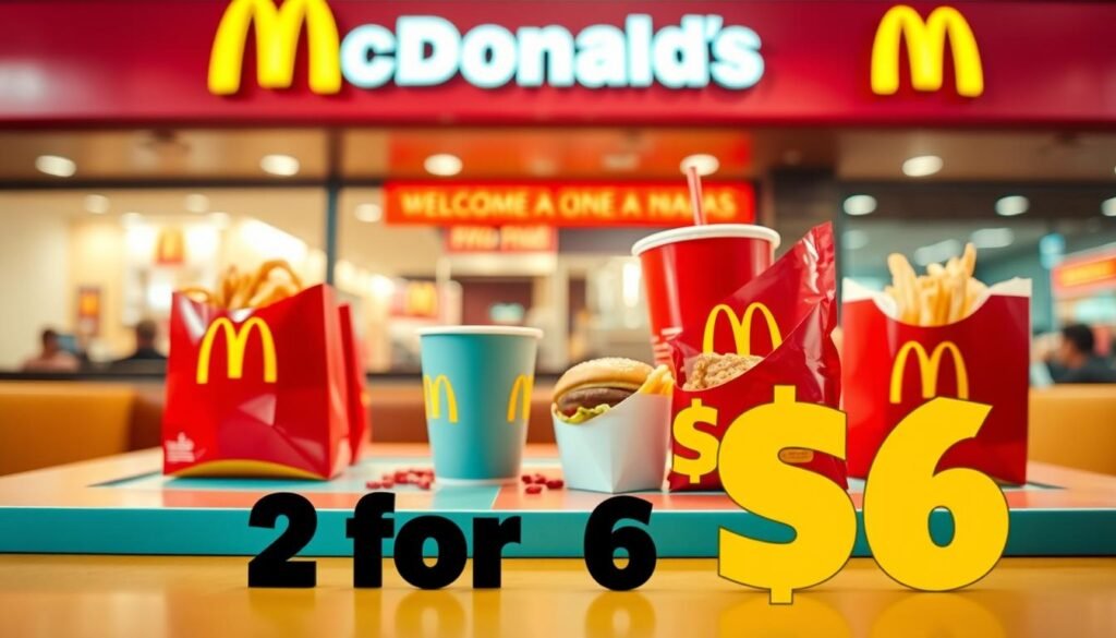 McDonald's deals 2 for $6