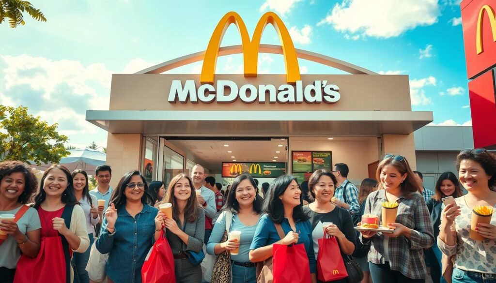 When does lunch start at McDonald's