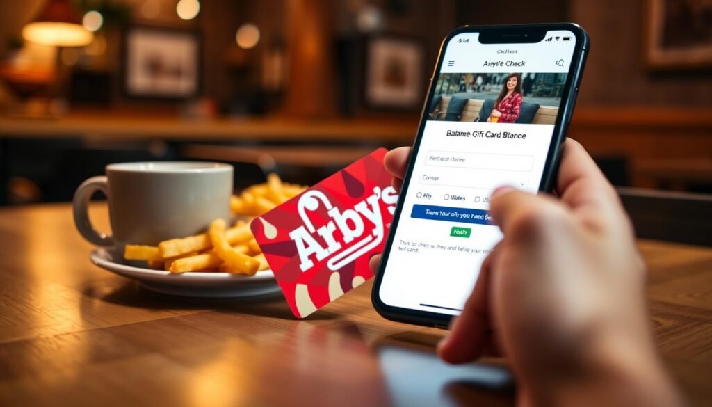 arby's gift card balance