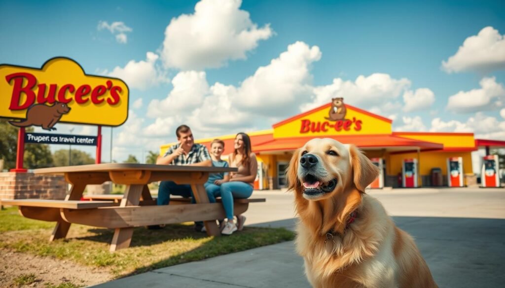 are dogs allowed in buc ee's