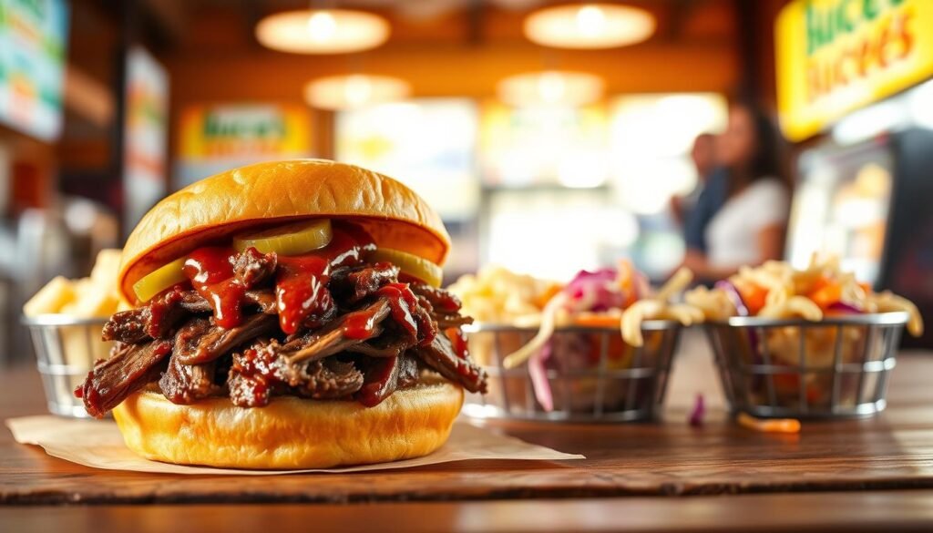 buc ee's brisket sandwich