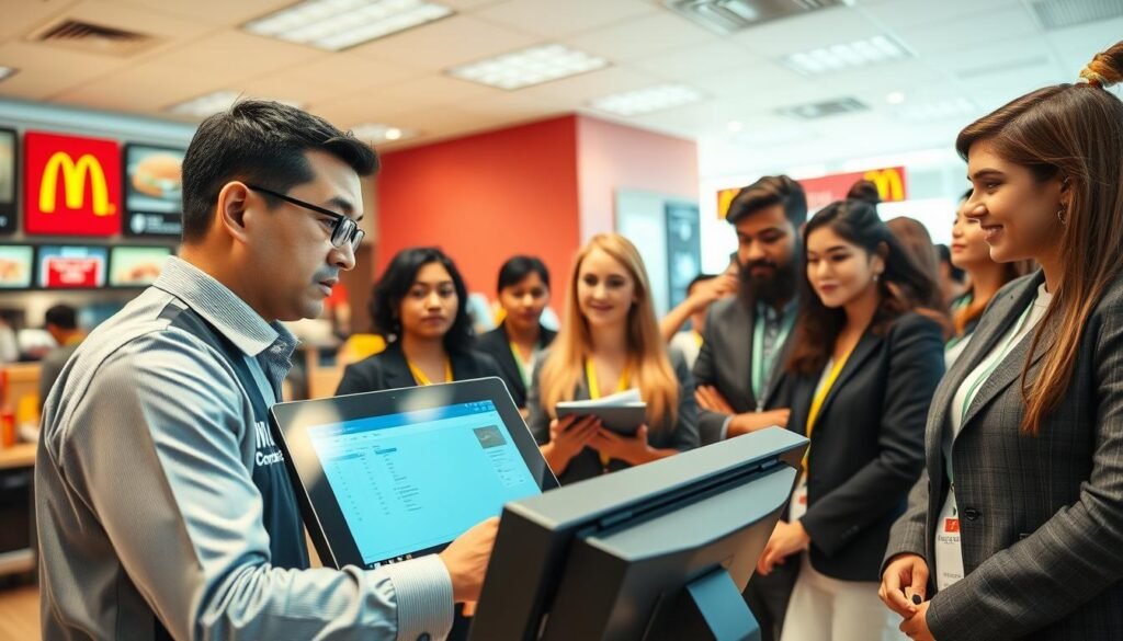 mcdonald's pos training game