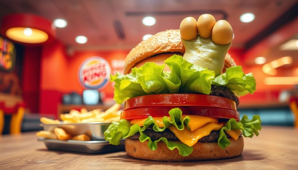 number 15 burger king foot lettuce