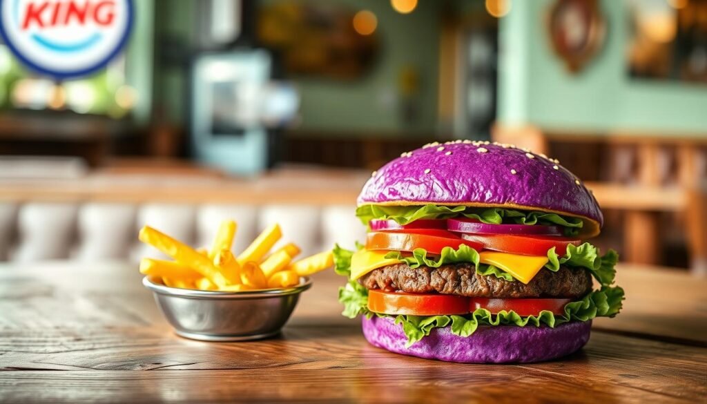 purple whopper burger king